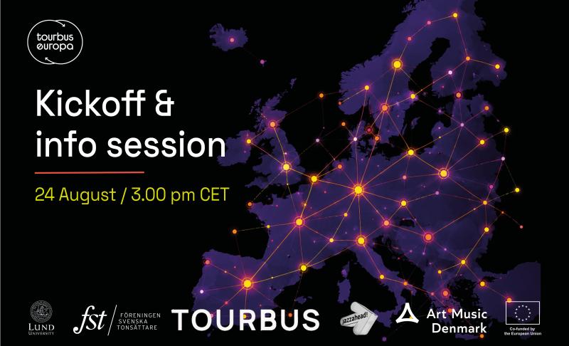 Tourbus Europa. Grafisk formgivning: Performing Pictures.